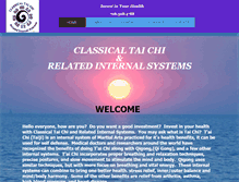 Tablet Screenshot of classicaltaichi.net